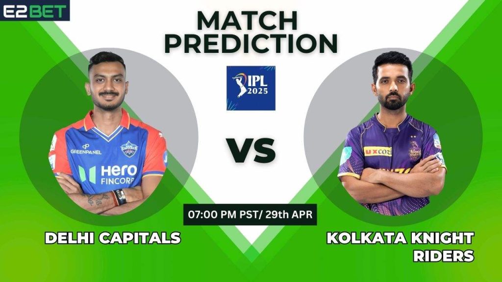 DC vs KKR Head-to-Head