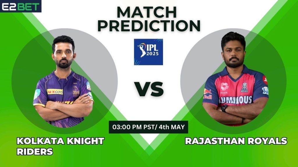 KKR vs RR Head-to-Head