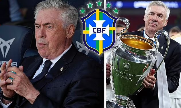 Carlo Ancelotti, Real Madrid, Brazil national team